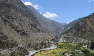 mountains and fields of Mugu